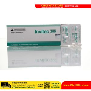 Invitec 200 mcg – Obat Misoprostol untuk Perlindungan Lambung dan Prosedur Medis Reproduksi Terkontrol