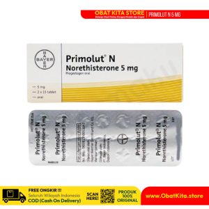 Primolut N: Manfaat, Dosis, Efek Samping & Cara penggunaannya