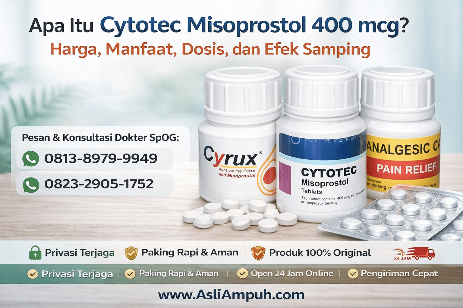 Pil Aborsi dan Cytotec 400 mg: Informasi Penting Obat Penggugur Kandungan dan Cara Penggunaannya yang Perlu Diketahui