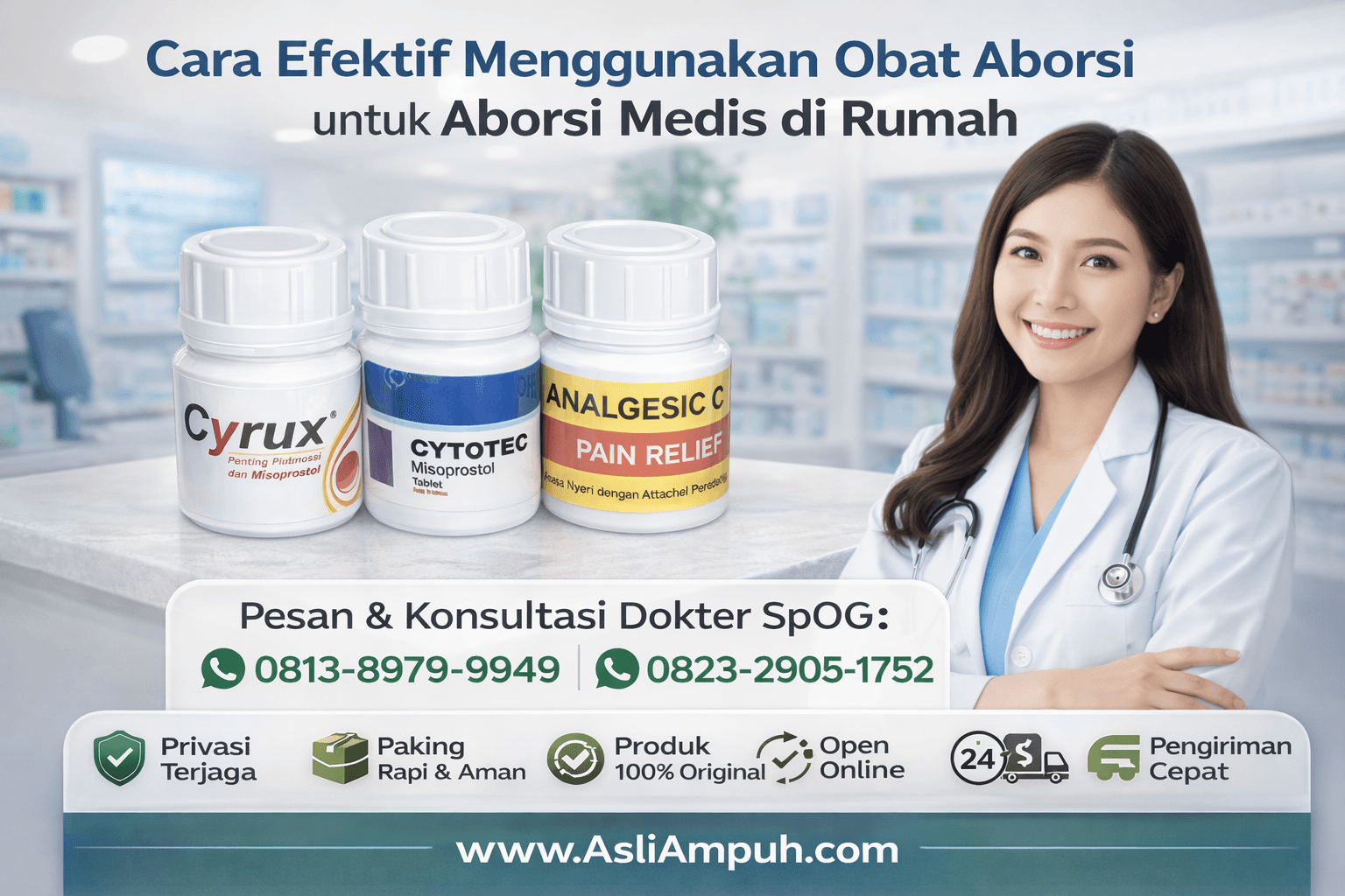 Pil Aborsi dan Cytotec 400 mg: Informasi Penting Obat Penggugur Kandungan dan Cara Penggunaannya yang Perlu Diketahui